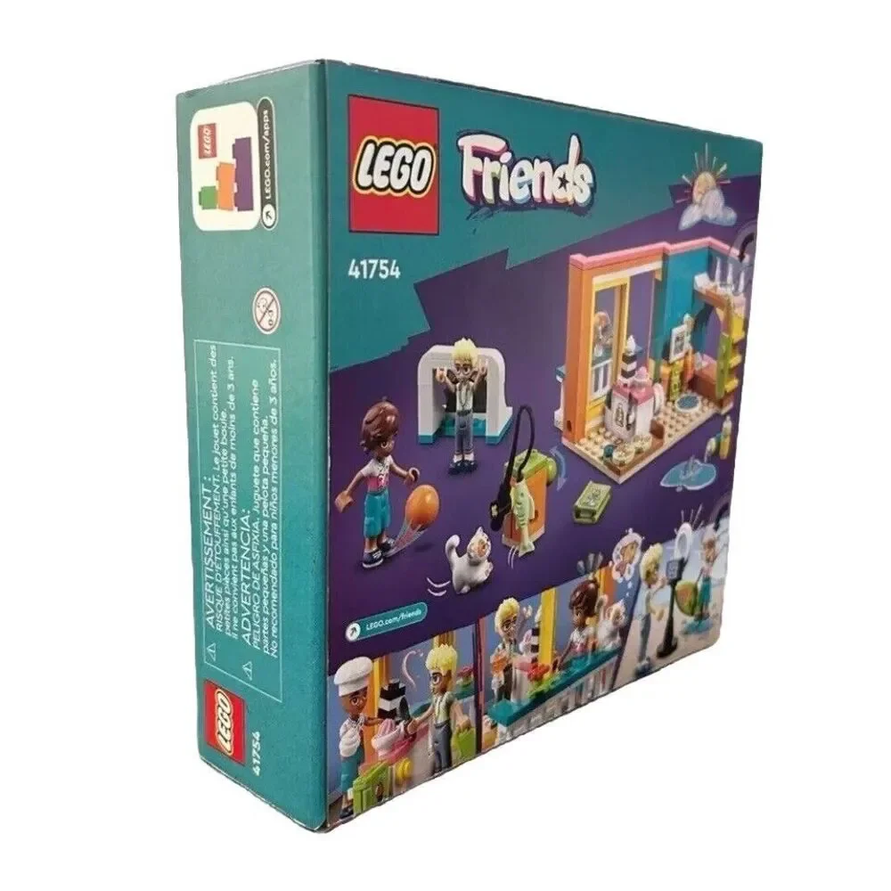 Lego Friends Leo's Room (41754) 203 Pieces 6+ Building Toys‎ Set Leo & Olly NIB